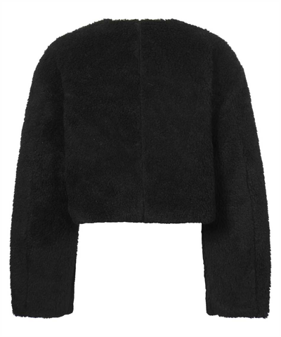 Shop Heron Preston Double Cotton-blend Jacket In Black