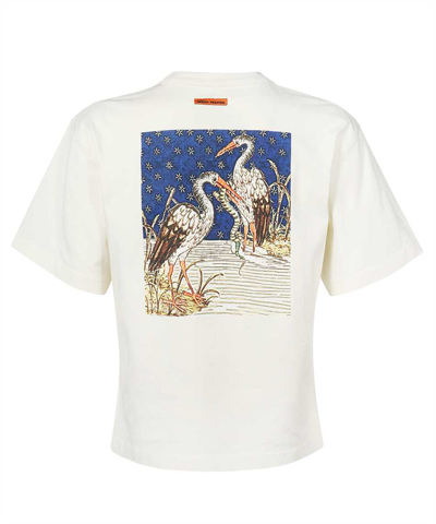 Shop Heron Preston Printed Cotton T-shirt In White