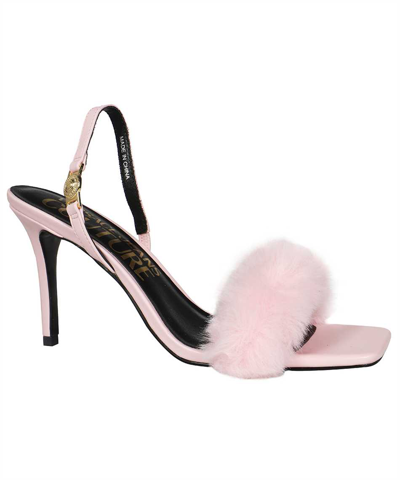 Versace Jeans Couture Heeled Sandals In Pink