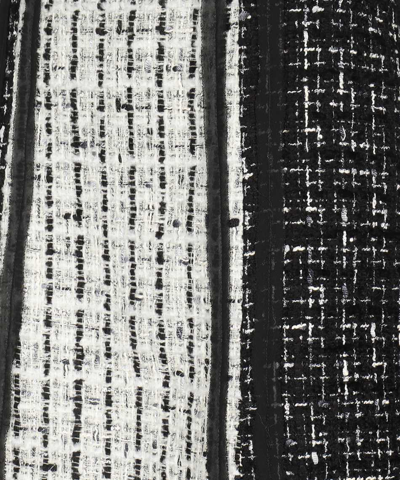 Karl Lagerfeld Skirt With Side Slits At Hem In Black