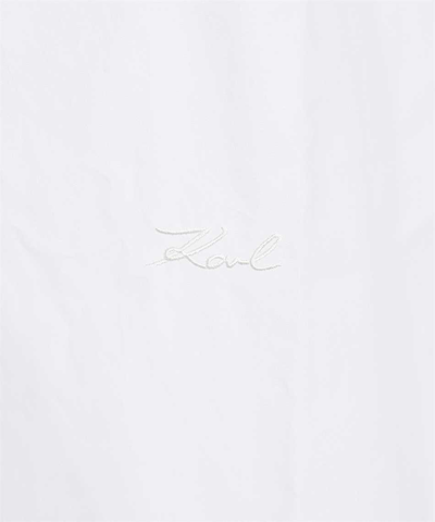 Karl Lagerfeld Logo-embellished Shirt In White