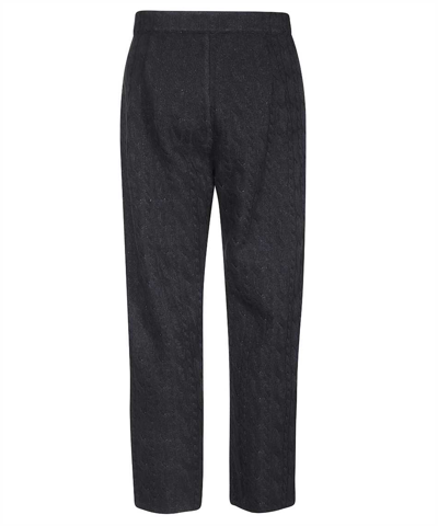 Shop Opening Ceremony Knitted Trousers In Blue