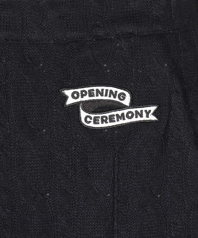 Opening Ceremony Knitted Trousers In Blue