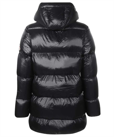 Shop Pyrenex Hooded Down Jacket In Black