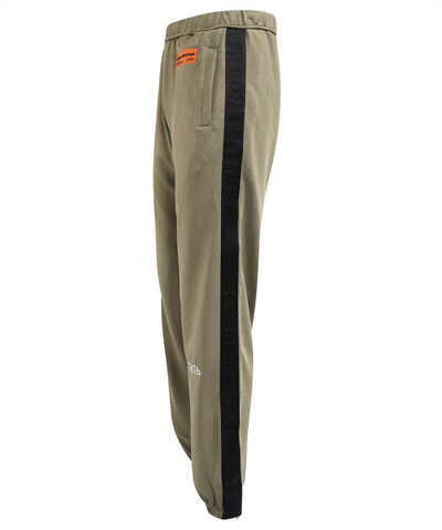 Heron Preston Patch Detail Sport Trousers In Green
