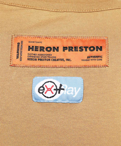 Shop Heron Preston Cotton T-shirt In Brown