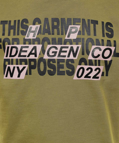 Shop Heron Preston Printed Cotton T-shirt In Green