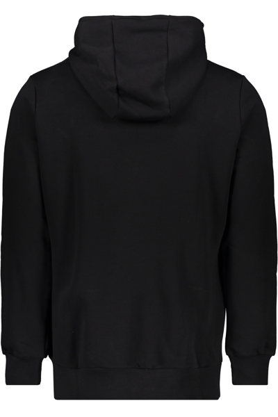 Philipp Plein Black Hoodie With Logo Print In Black