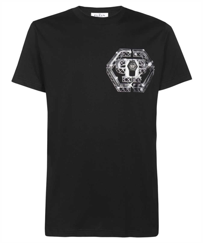 Philipp Plein Logoed T-shirt In Black
