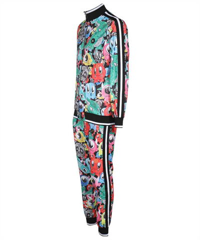 Shop Philipp Plein Two-piece Cotton Suit In Multicolor