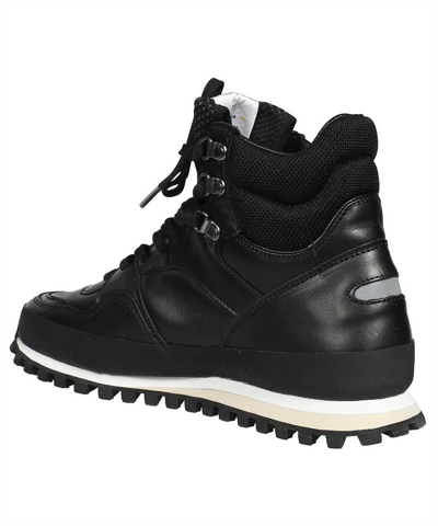 Spalwart Leather Lace-up Boots In Black