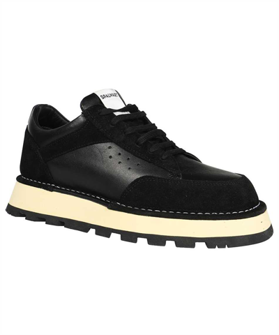Shop Spalwart Low-top Sneakers In Black