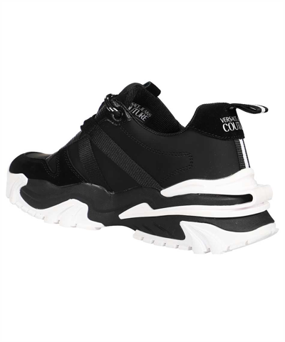 Versace Jeans Couture Low-top Sneakers In Black