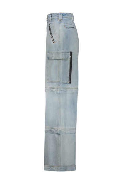 Shop Vetements Transformer Baggy Jeans In Blue