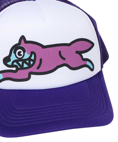 Shop Icecream Logo Baseball Cap In Purple