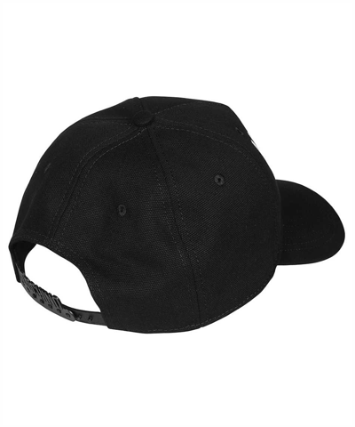 Shop Moschino Logo Baseball Cap In Black