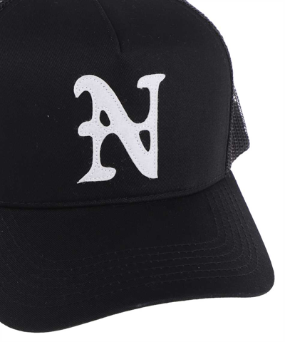 Shop Nahmias Logo Baseball Cap In Black