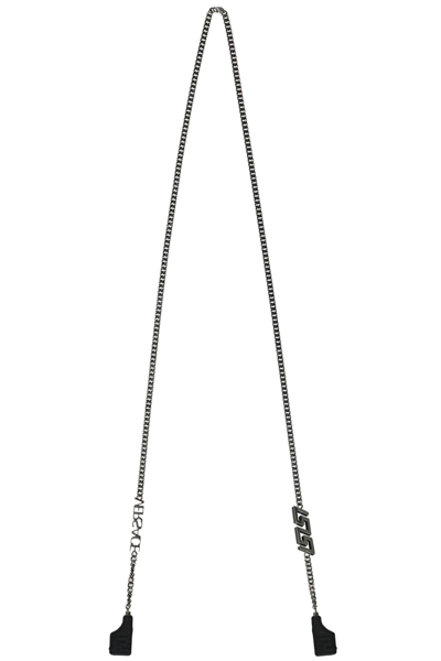 Versace Chain Strap For Wireless Headphones In Black