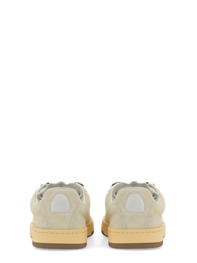 Shop Lanvin Sneaker Cube In Bianco