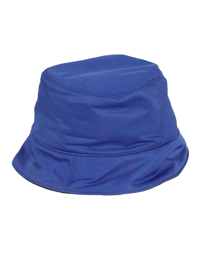 Shop Off-white Reversible Nyl Bookish Hat In Dark Blue