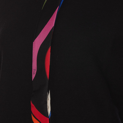 Shop Pucci Marmo Profiles Cardigan In Black