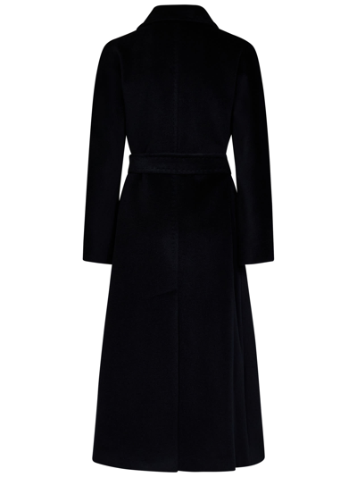 Shop Max Mara Cielo Coat In Black