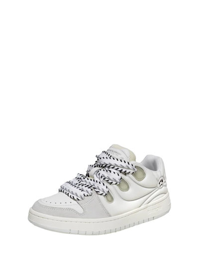 Barrow Sneakers Beige In Bianco