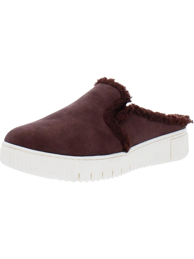 SOUL NATURALIZER TRULY-COZY WOMENS FAUX FUR LINED SLIP ON MULES 
