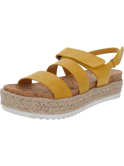 Shop Ana Carmine Womens Casual Foot Bed Espadrilles In Multi
