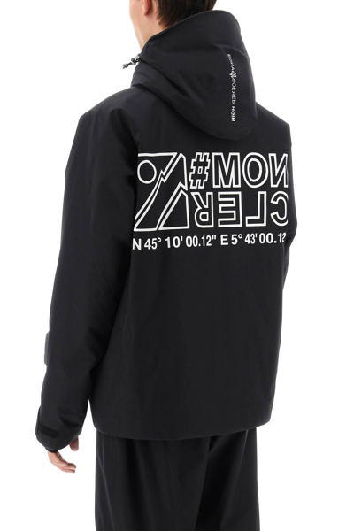Shop Moncler Moriond Ski Jacket In Gore-tex 2l In Black