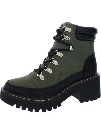 Shop Giani Bernini Maddyson Womens Side Zip Round Toe Ankle Boots In Green