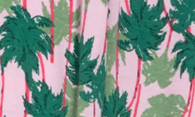 Shop Nordstrom Rack Tranquility Shortie Pajamas In Pink Parfait Palm Trees