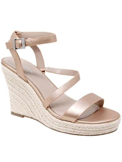 Shop Charles By Charles David Lightning Womens Faux Leather Strappy Espadrilles In Beige