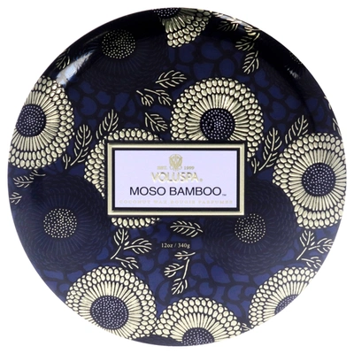 Shop Voluspa 3 Wick Tin Candle - Moso Bamboo By  For Unisex - 12 oz Candle