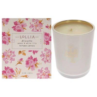 Shop Lollia Breathe Perfumed Luminary Candle By  Unisex - 11 oz Candle