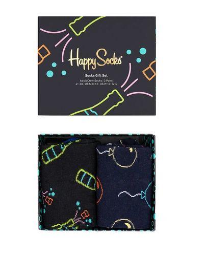 Shop Happy Socks 2pk You Did It Socks Gift Set In Multi