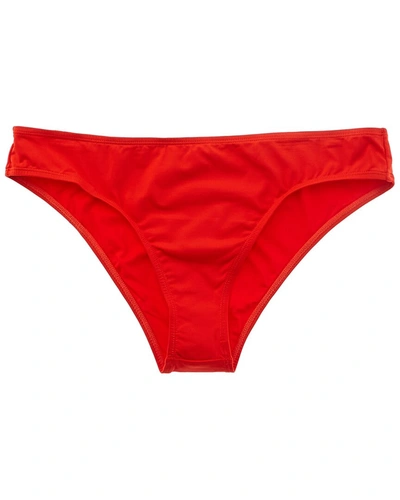 Shop Andie The Cheeky Bottom In Red