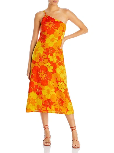 Shop Faithfull The Brand Soko Womens Casual Long Sundress In Multi