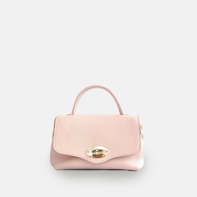 Shop Apatchy London The Rachel Pale Pink Leather Bag