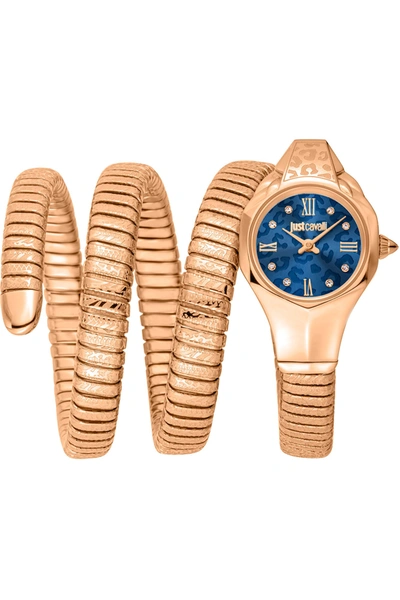 Shop Just Cavalli Women's 22mm Quartz Watch In Gold