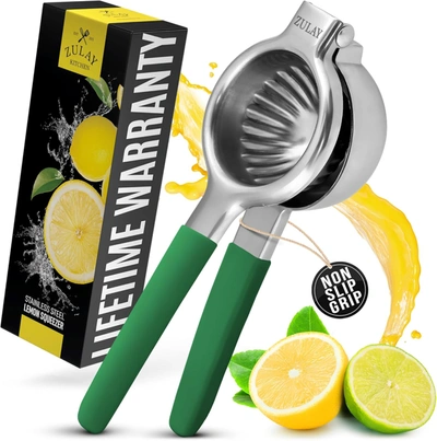 Zulay Kitchen Stainless Steel Lemon Squeezer In Multi