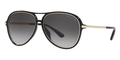 Shop Michael Kors Women's 58mm Sunglasses In Black