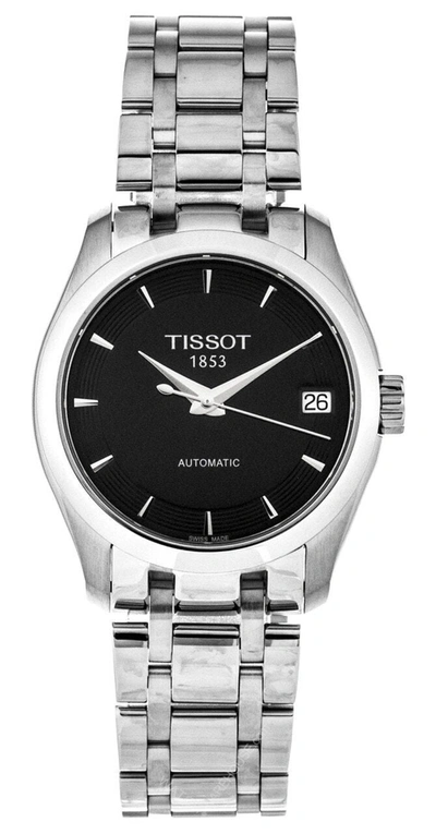 Shop Tissot Women's 18mm Automatic Watch In Silver