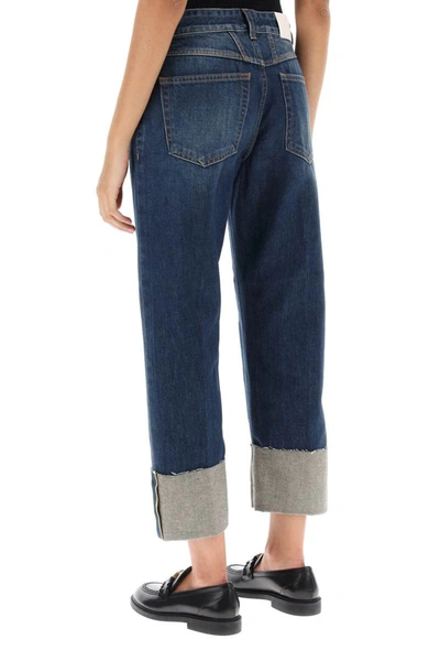 Shop Closed Milo Cropped Jeans In Blue