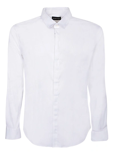 Shop Ea7 Emporio Armani Shirts In White