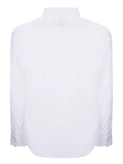 Shop Ea7 Emporio Armani Shirts In White