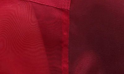 Gstq Sheer Bomber Jacket In Port
