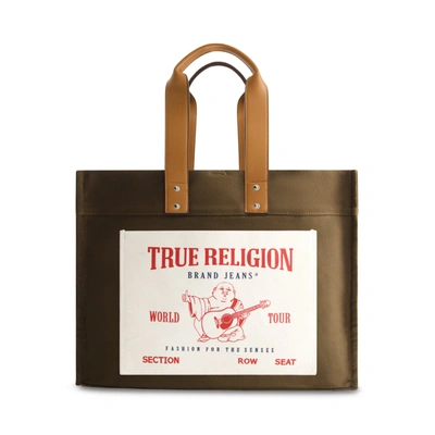 Shop True Religion Tote In Green