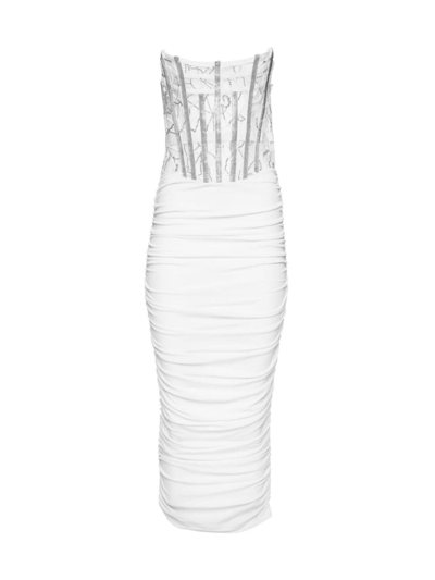 Shop Retroféte Women's Fae Dress In White