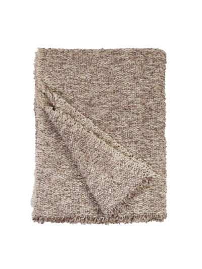 Shop Pom Pom At Home Brentwood Throw Blanket In Pebble